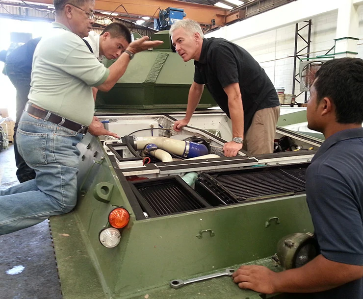 EMAC Team provide onsite installation Services 2013